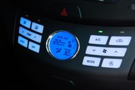 Temperatur im Auto 22 Grad
