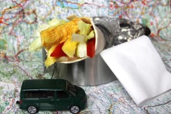 Wraps für die Fahrt