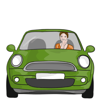 Nasenatmung im Auto