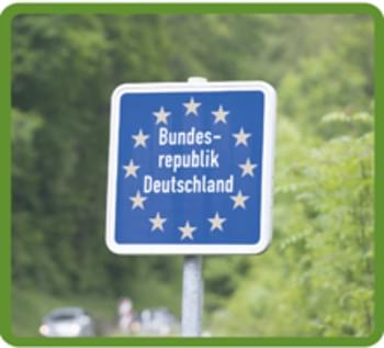 Grenzfahrt mit dem Mietwagen