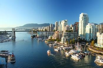 Blick auf Vancouver