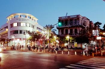 Allenby Street in Tel Aviv
