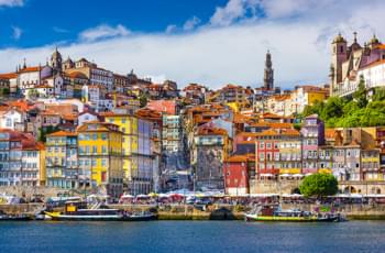 Blick auf Porto