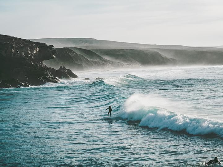 Surfstrand von La Pared