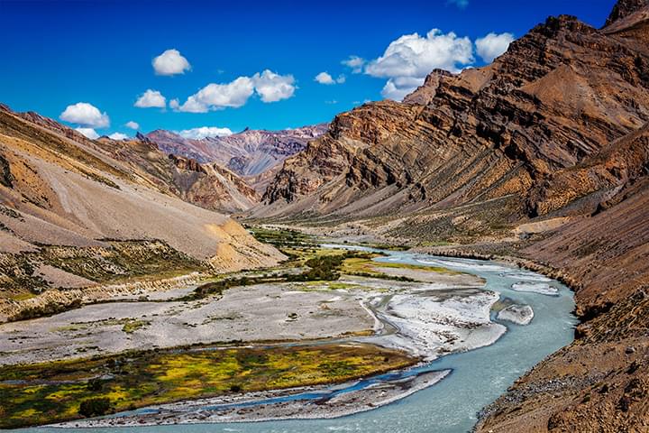 Manali-Leh Highway von Indien