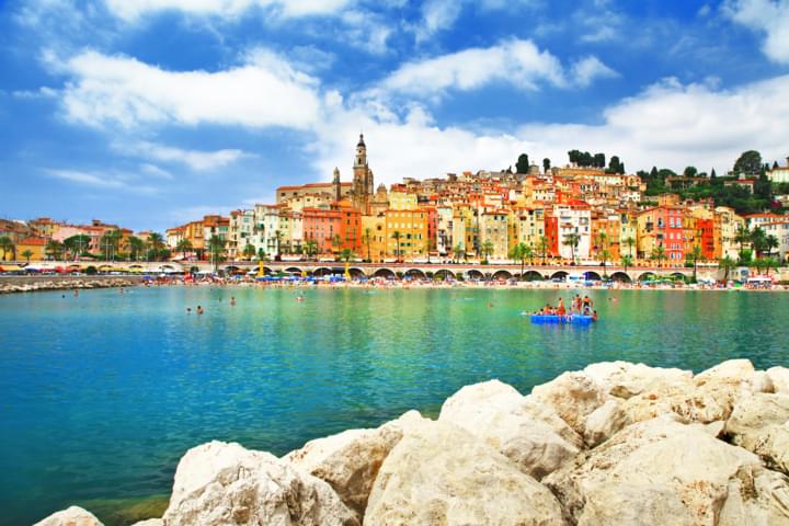 Cannes an der Route Napoleon
