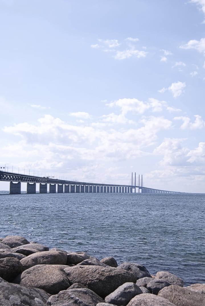 Blick auf die Öresundbrücke