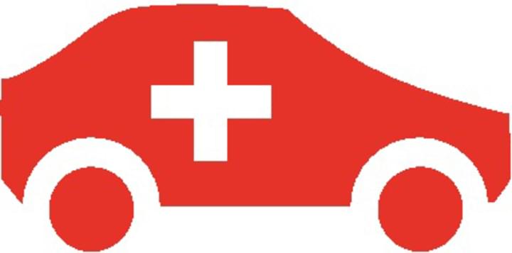 Auto als Schweiz Flagge