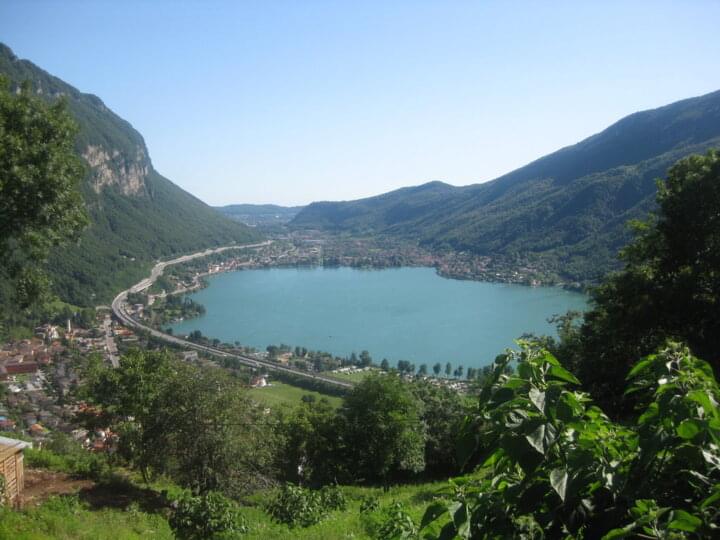 Blick auf den Luganer See
