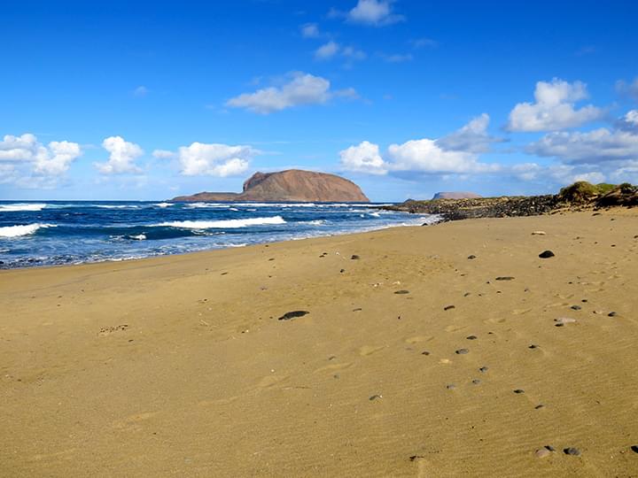 Muschelstrand "La Graciosa" Lanzarote